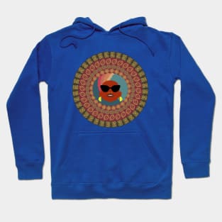 afro vintage style Hoodie